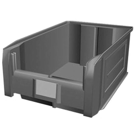 Ящик пластиковый 20 литров серый Феррум 05.405-9007