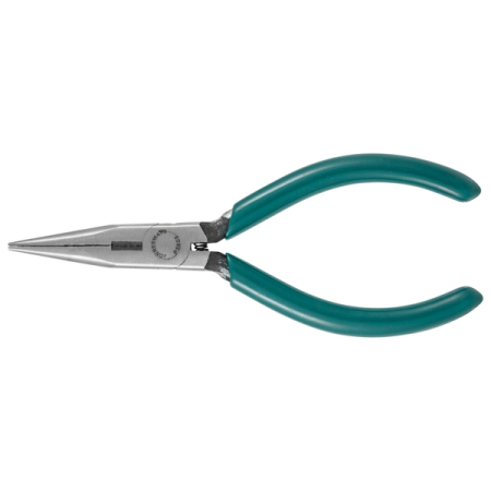 Длинногубцы прямые, мини, 125 мм Jonnesway P5605