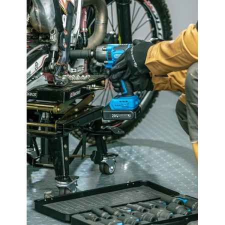 Набор ударных глубоких шестигранных головок 1/2", 10-32 мм, 15 шт, HOEGERT HT4R049