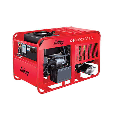 Генератор (электростанция) дизельный с разъемом для блока автоматики Fubag DS 19000 DA ES