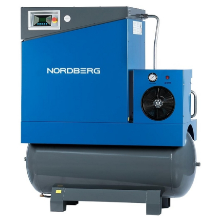 Компрессор винтовой, ресивер 500л, 1450л/мин, NORDBERG NCA15RD