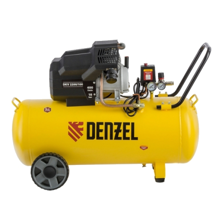 Компрессор масляный коаксиальный Denzel DKV2200/100 Х-PRO