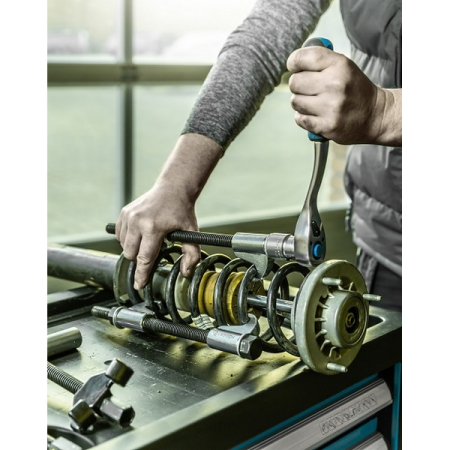 Съемник пружин 305 мм, 3 шт, HOEGERT HT8G246