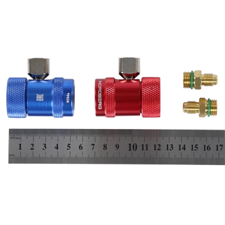 NORDBERG NFA2K Комплект муфт быстросъемных R134a низкого и высокого давления