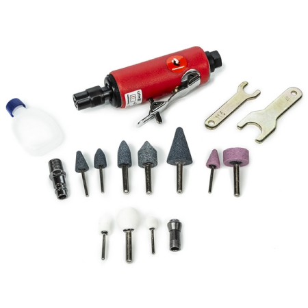 Пневмодрель (бормашинка) с шарошками, 22000 об/мин, СТАНКОИМПОРТ PTC601