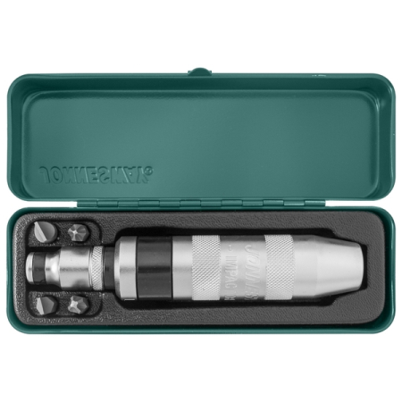 Ударная отвертка с битами SL и PH, 5 предметов, Jonnesway AG010055