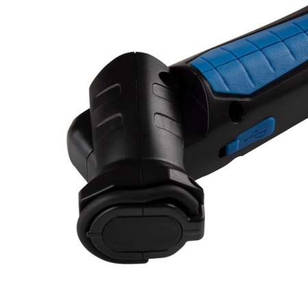 KING TONY 9TA271 Фонарь светодиодный, шарнирный, магнит, 1+1 элемент, Li-Ion, 3,7 В