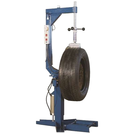 Вулканизатор напольный с двумя нагревателями, пневматический лифт, AE&T DB-98