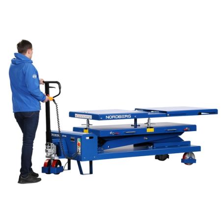 NORDBERG N3T1501 Стол подъемный электрогидравлический для АКБ электромобиля, 1200 кг