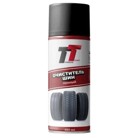 Очиститель шин пенный, 650 мл, аэрозоль, коробка 12 шт, Technische Trumpf, CP06/101