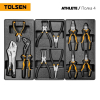 Набор инструментов ATHLETE в черной тележке, 189 предметов, TOLSEN TT85412