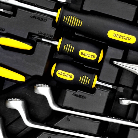 Универсальный набор инструментов “БРЕМЕН”, 131 предмет, BERGER BG131-1214