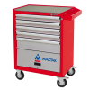 Тележка инструментальная серии «ОПТИМА», 5 полок и отсек, красная МАСТАК 522-05581MR Тележка инструментальная серии «ОПТИМА», 5 полок и отсек, красная МАСТАК 522-05581MR