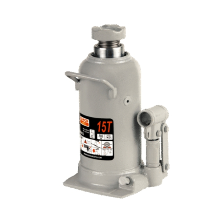 Домкрат бутылочный гидравлический 15 тонн BAHCO BH415 Домкрат бутылочный гидравлический 15 тонн BAHCO BH415