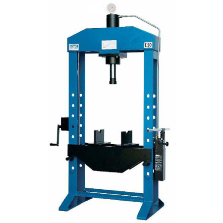 Пресс гидравлический с ручным приводом, 50 тонн, WERTHER-OMA PR50/PM(658B) Пресс гидравлический с ручным приводом, 50 тонн, WERTHER-OMA PR50/PM(658B)