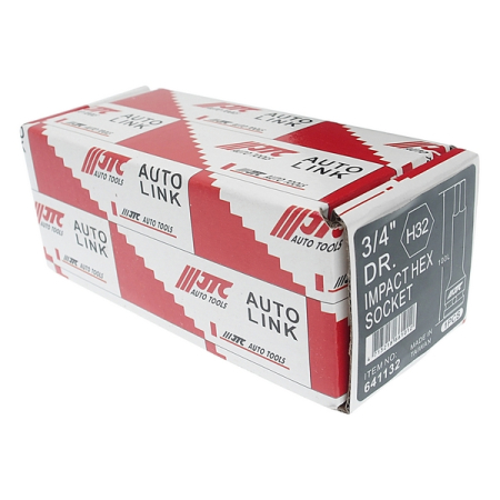 Бита-головка 3/4" HEX H32x100 мм ударная JTC-641132 Бита-головка 3/4" HEX H32x100 мм ударная JTC-641132