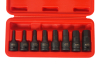 Набор бит-головок 1/2" HEX H5-19ммх60мм ударных в кейсе 8 предметов JTC-J408H