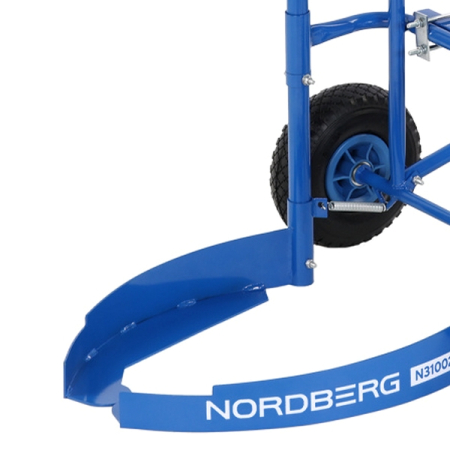 NORDBERG N31002 Тележка для транспортировки колес, с захватами, 150 кг