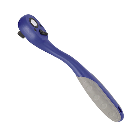 Трещотка 3/8 дюйма 72 зубца флажковая, кнопочный фиксатор Мастак 010-31618H