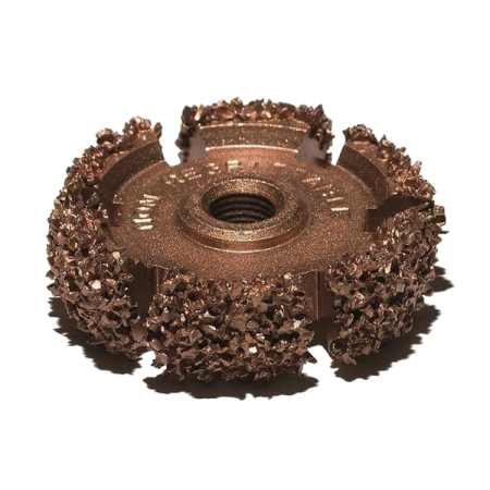 Абразив-круг с резьбой, 50x19 мм, зернистость 36, Clipper BJ418