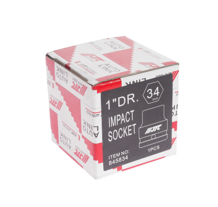 Головка торцевая 1" 34мм ударная L=62мм JTC