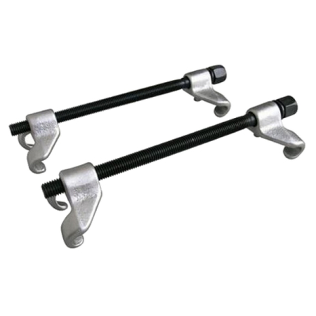 Стяжка амортизаторных пружин, 300 мм, двойной крюк, 2 предмета, МАСТАК 100-03300
