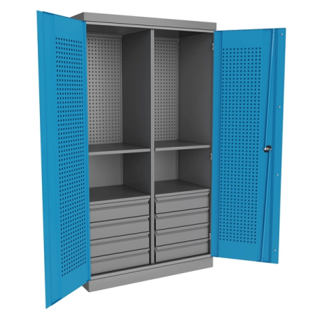 Шкаф металлический инструментальный Верстакофф TNC 182.8B.4S