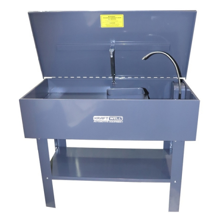 Установка для мойки деталей напольная электрическая, 150 л, KraftWell KRW-PW150