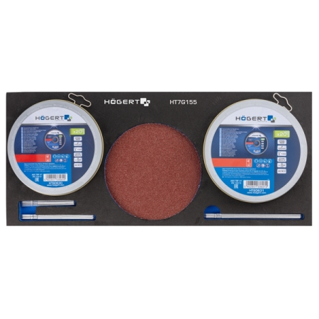 Набор инструментов в тележке, 544 предметов, HOEGERT HT7G050