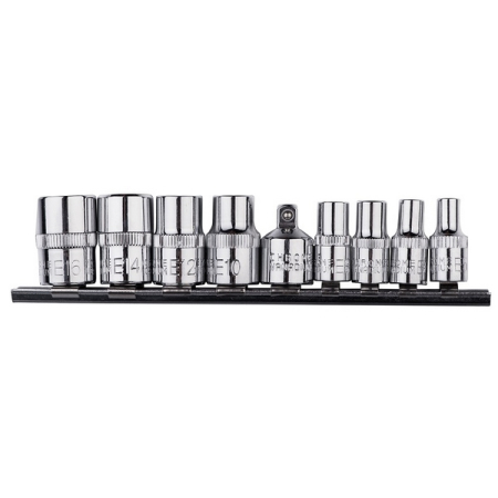 Набор торцевых головок Torx E, E5-E16, 1/4" и 3/8", 9 предметов, HOEGERT HT1A884 Набор торцевых головок Torx E, E5-E16, 1/4" и 3/8", 9 предметов, HOEGERT HT1A884