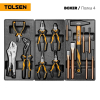 Набор инструментов BOXER в черной тележке, 157 предметов, TOLSEN TT85415