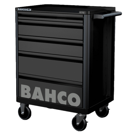 BAHCO 1472K5BLACK Тележка инструментальная 26 дюймов, 5 ящиков