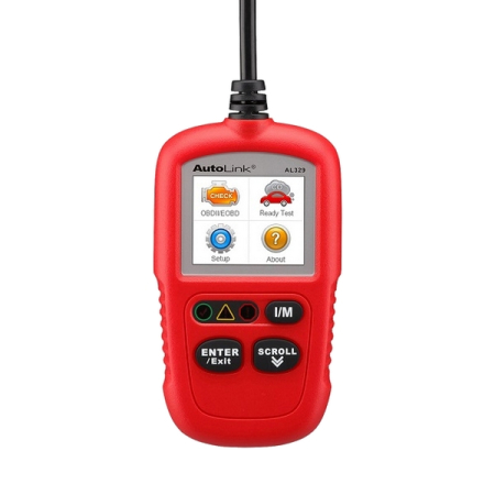Сканер автомобильный диагностический Autel AutoLink AL329