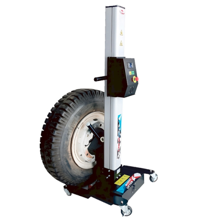 Подкатной подъемник колес грузовых автомобилей, электромеханический, 120 кг, eqtree MW-120