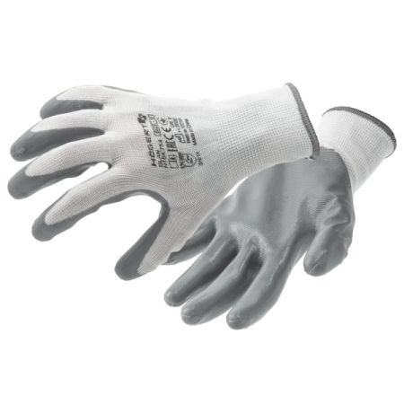 Перчатки рабочие с нитриловым покрытием, размер 11, HOEGERT Glan HT5K754-11