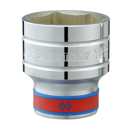 KING TONY 433510S Головка торцевая 1/2" стандартная шестигранная, 5/16"