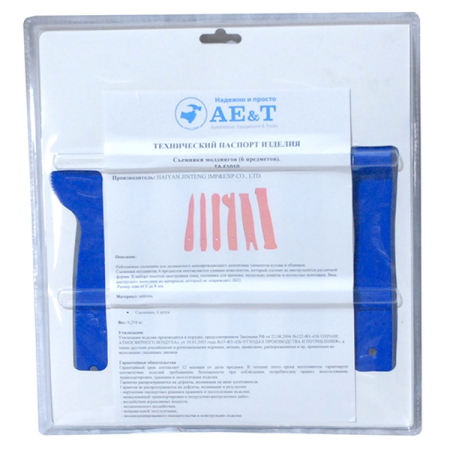 Съемники молдингов, 6 предметов, AE&T TA-F1010