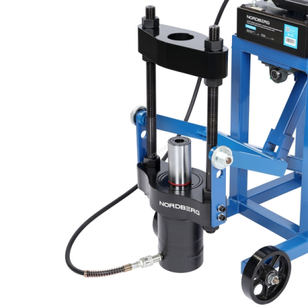 NORDBERG N31PE76A Выпрессовщик шкворней гидравлический 75 т, пневмопривод, с тележкой