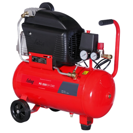Компрессор воздушный коаксиальный однофазный FUBAG FC 230/24 CM2