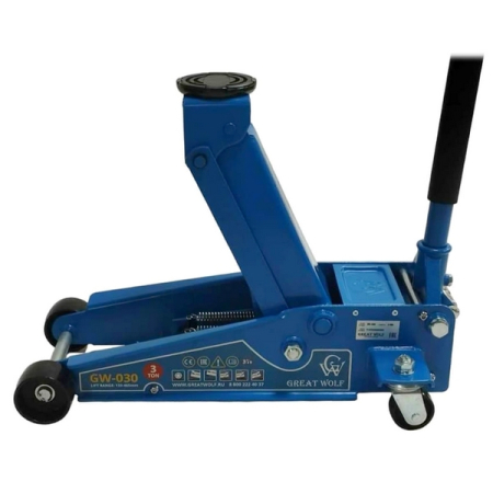 Домкрат гидравлический подкатной 3 т Great Wolf GW-030