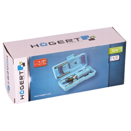 Ударная отвертка с битами, 8 предметов, HOEGERT HT1S077