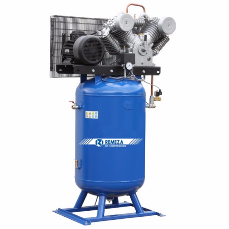 Компрессор ременной двухступенчатый вертикальный Remeza СБ 4/Ф-270 LB 100 В