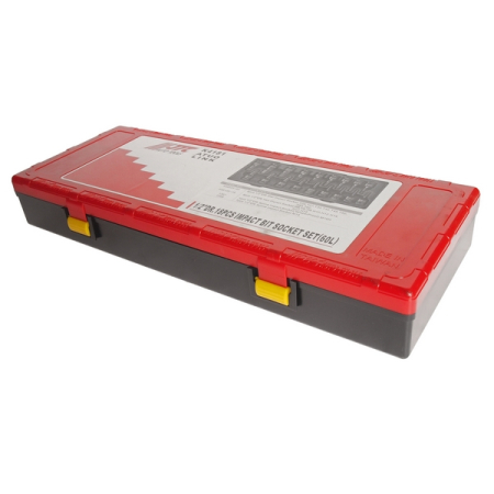 Набор бит-головок ударных 1/2" HEX, TORX, SPLINE, 18 предметов, JTC-K4181