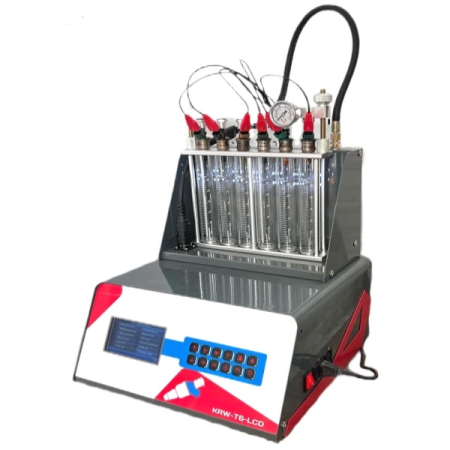 Установка PULA для тестирования и очистки топливных форсунок KraftWell KRW-T6-LCD