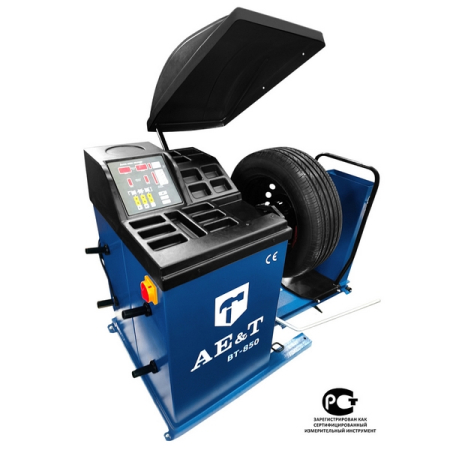 Балансировочный станок для грузовых автомобилей, 10-24 дюймов, AE&T BT-850 (380)