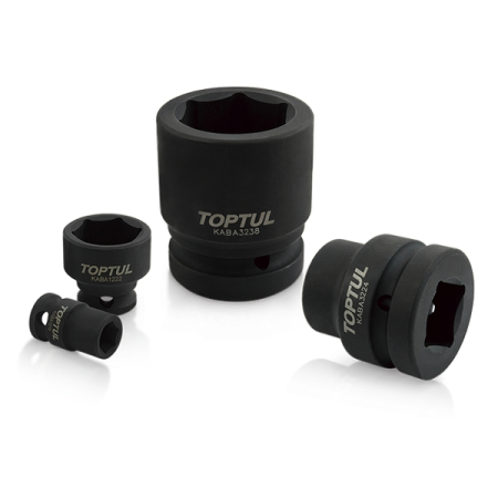 Набор ударных головок 1/2", 18 пр., в ложементе TOPTUL GCAT1807