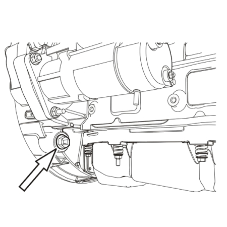 Приспособление для проворота коленвала VOLVO Car-Tool CT-B1175