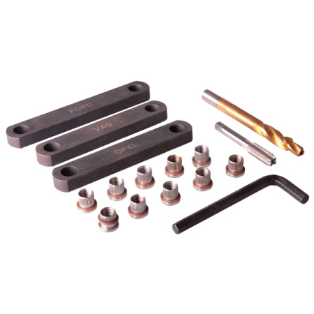 Комплект для ремонта резьбы тормозного суппорта Car-Tool CT-H033