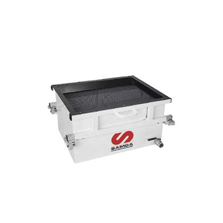 Перекатная ванна на яму для слива масла, 95 литров Samoa 439100