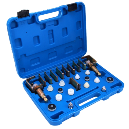 Комплект адаптеров для промывки контура кондиционера, универсальный, Car-Tool N04411